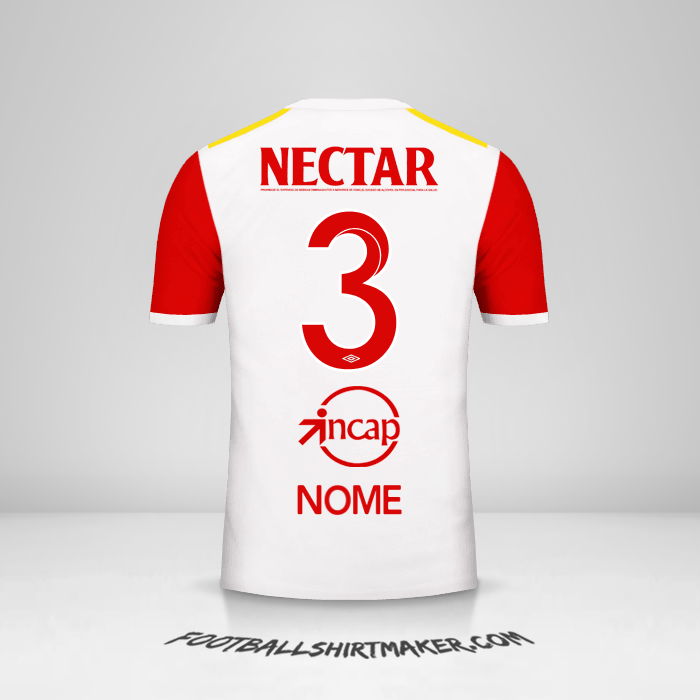 Camisa Independiente Santa Fe 2017 Alternativa -  nome - 3
