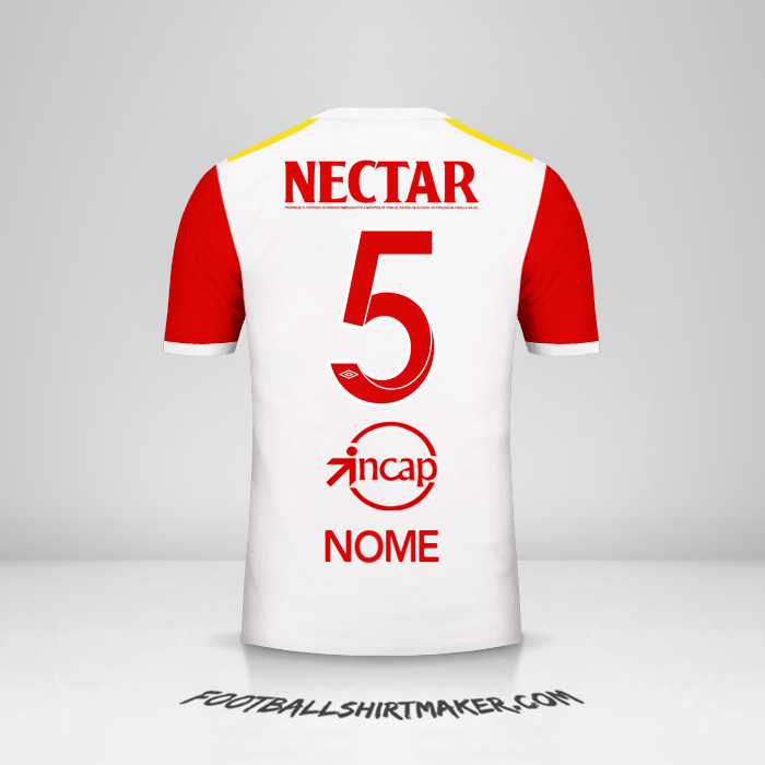 Camisa Independiente Santa Fe 2017 Alternativa -  nome - 5