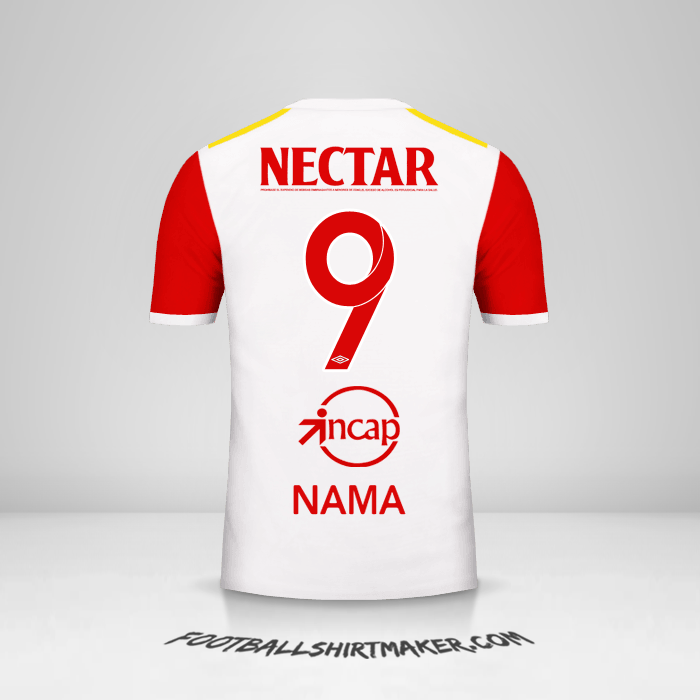 Jersey Independiente Santa Fe 2017 Alternatif -  nama - 9