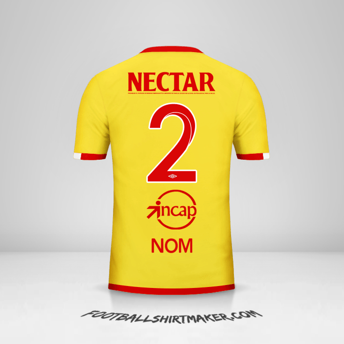 Maillot Independiente Santa Fe 2017 Troisième -  nom - 2