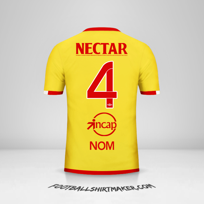 Maillot Independiente Santa Fe 2017 Troisième -  nom - 4