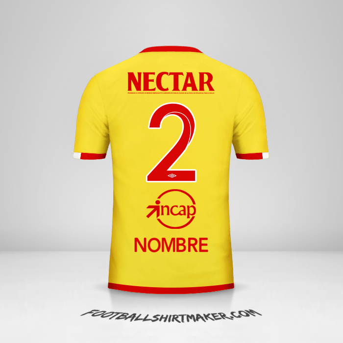 Jersey Independiente Santa Fe 2017 Tercera -  nombre - 2