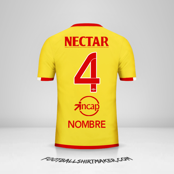 Jersey Independiente Santa Fe 2017 Tercera -  nombre - 4
