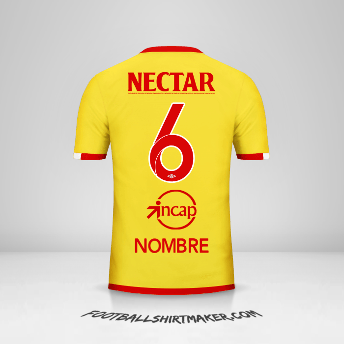 Jersey Independiente Santa Fe 2017 Tercera -  nombre - 6