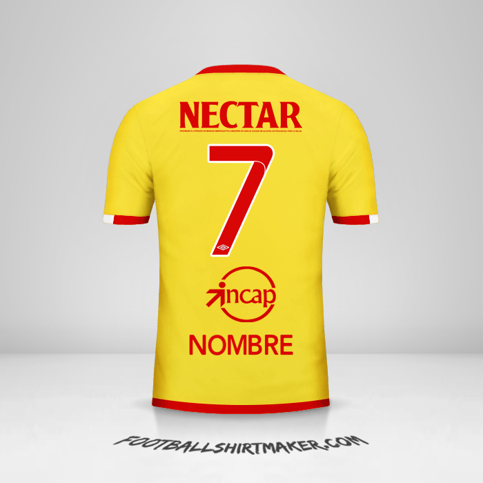 Jersey Independiente Santa Fe 2017 Tercera -  nombre - 7