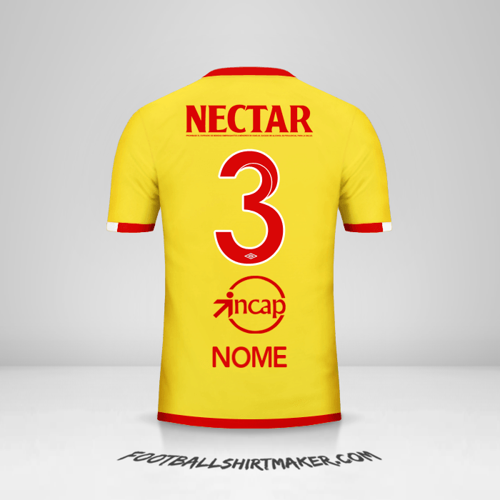 Camisola Independiente Santa Fe 2017 Terceira -  nome - 3