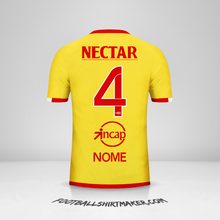Camisola Independiente Santa Fe 2017 Terceira -  nome - 4