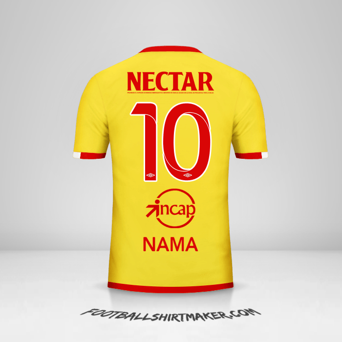 Jersey Independiente Santa Fe 2017 Ketiga -  nama - 10