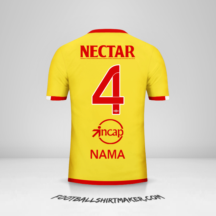 Jersey Independiente Santa Fe 2017 Ketiga -  nama - 4