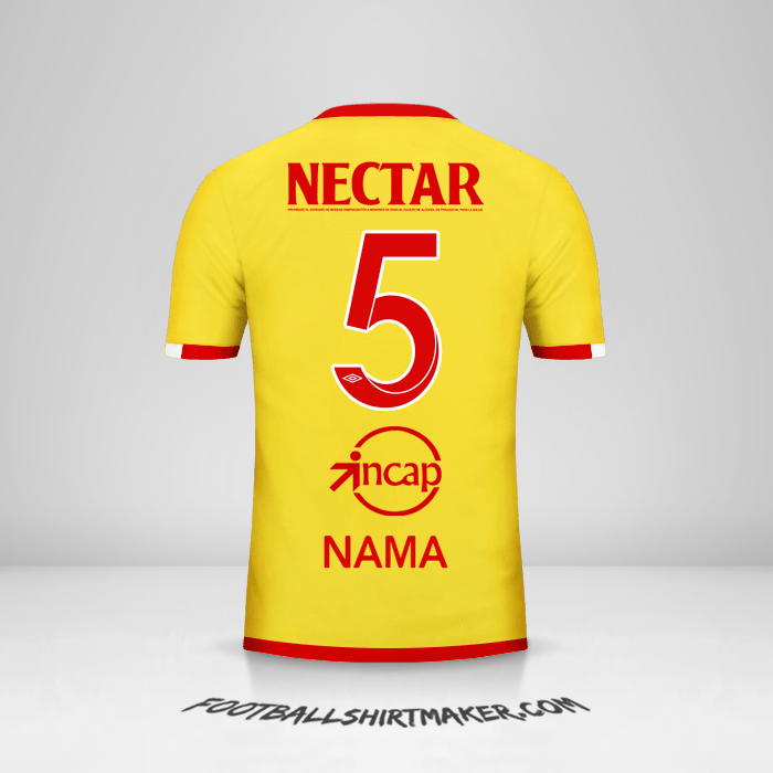 Jersey Independiente Santa Fe 2017 Ketiga -  nama - 5