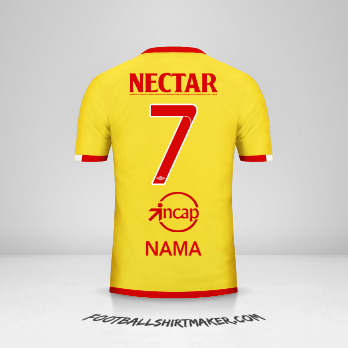 Jersey Independiente Santa Fe 2017 Ketiga -  nama - 7