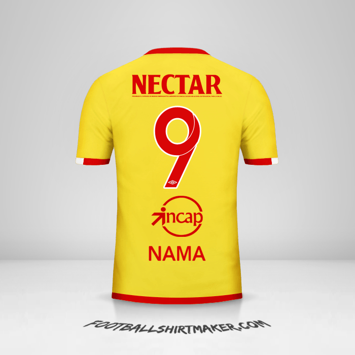 Jersey Independiente Santa Fe 2017 Ketiga -  nama - 9