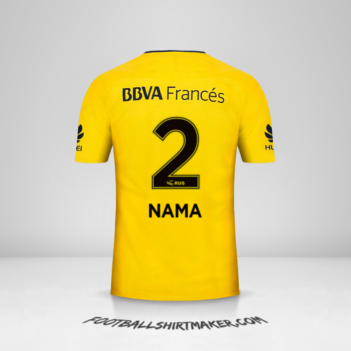 Jersey Boca Juniors 2017/18 Alternatif -  nama - 2