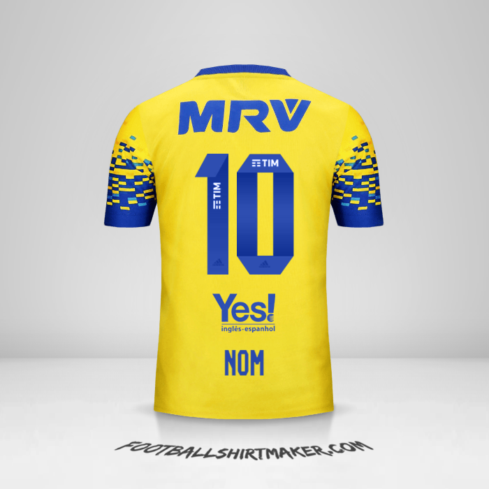 Maillot Flamengo 2017/18 Troisième -  nom - 10