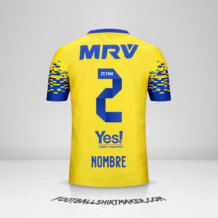 Jersey Flamengo 2017/18 Tercera -  nombre - 2