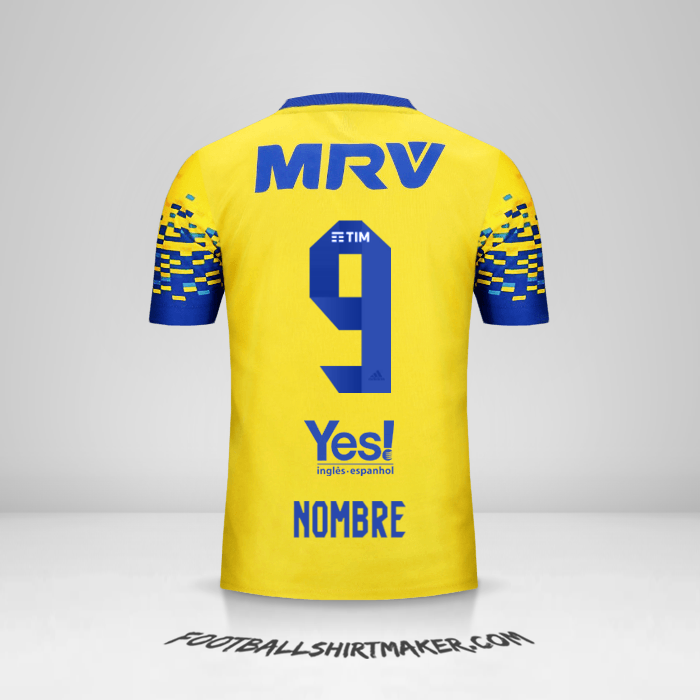 Jersey Flamengo 2017/18 Tercera -  nombre - 9