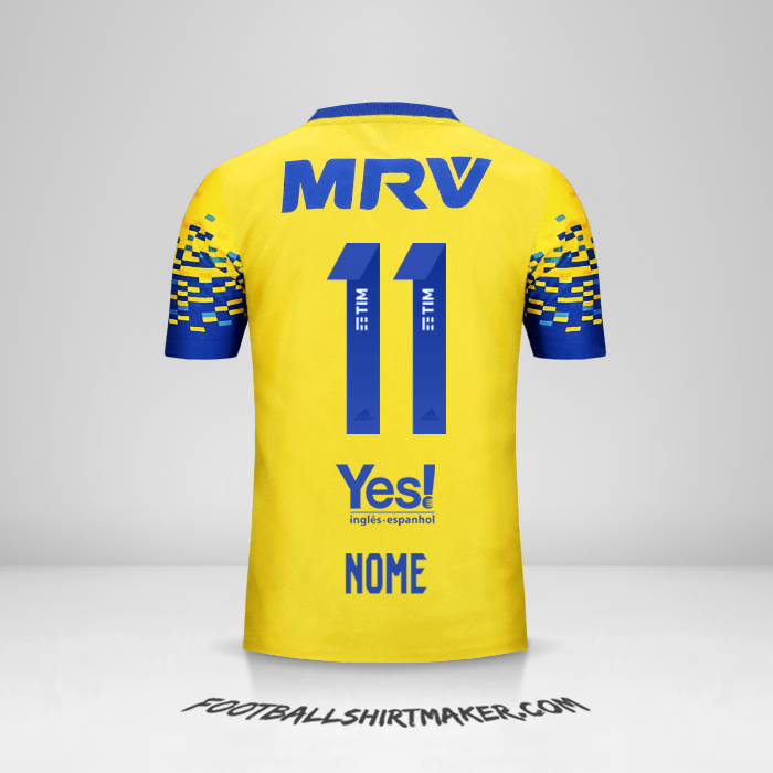 Maglia Flamengo 2017/18 Terza -  nome - 11
