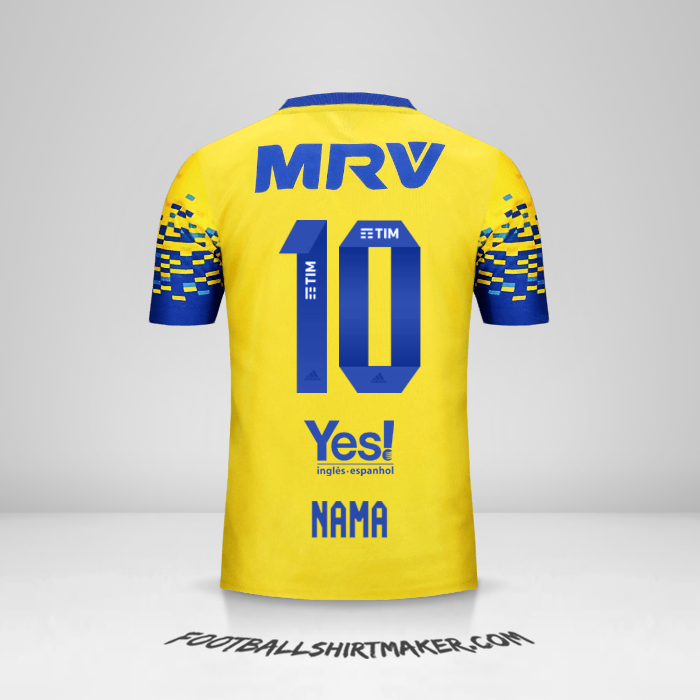 Jersey Flamengo 2017/18 Ketiga -  nama - 10