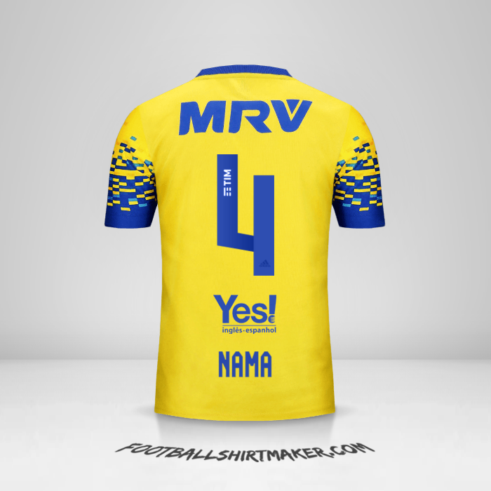 Jersey Flamengo 2017/18 Ketiga -  nama - 4