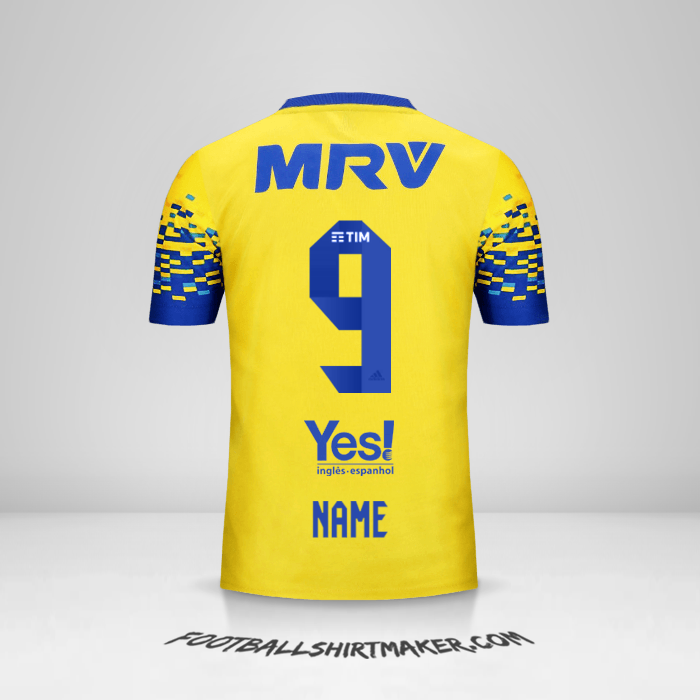 Trikot Flamengo 2017/18 Dritte -  name - 9