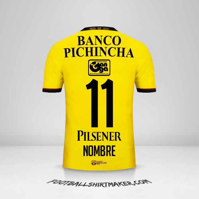 Jersey Barcelona SC 2015 -  nombre - 11