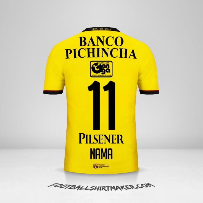 Jersey Barcelona SC 2015 -  nama - 11