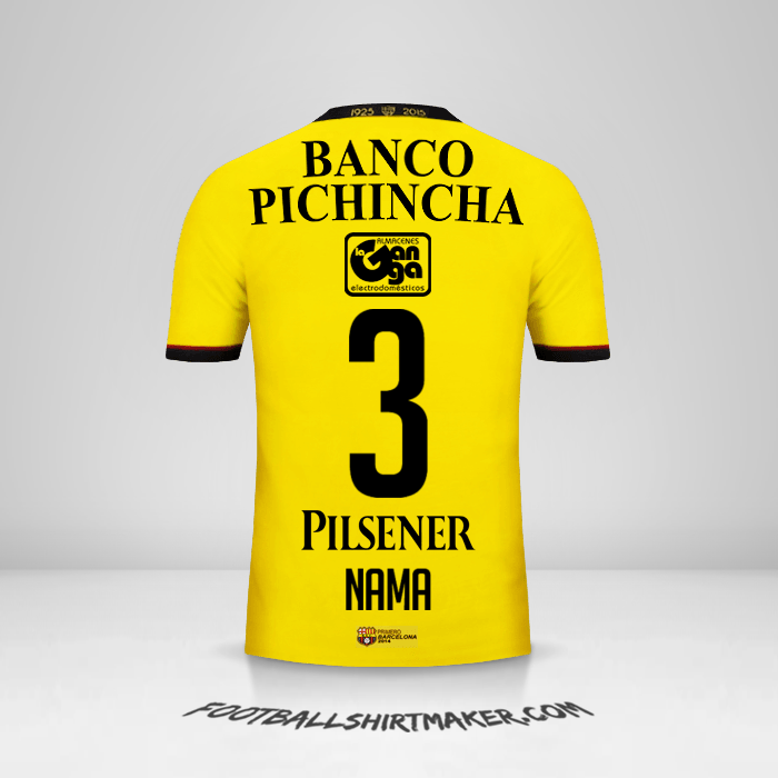 Jersey Barcelona SC 2015 -  nama - 3