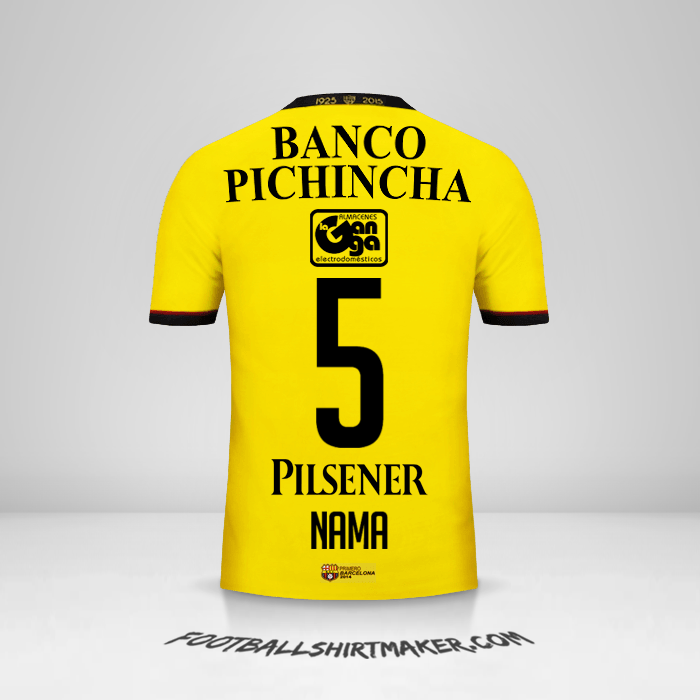 Jersey Barcelona SC 2015 -  nama - 5