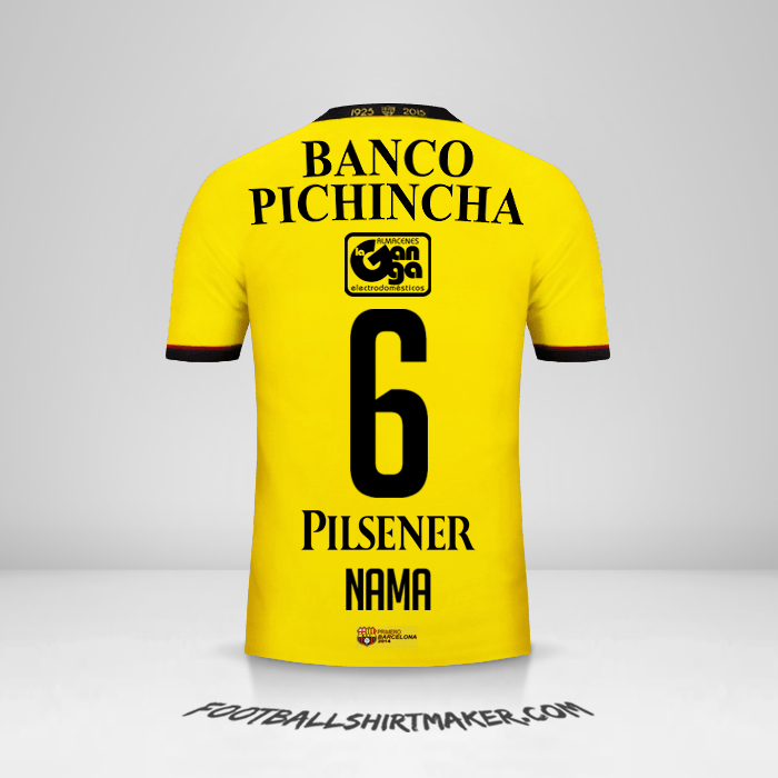 Jersey Barcelona SC 2015 -  nama - 6