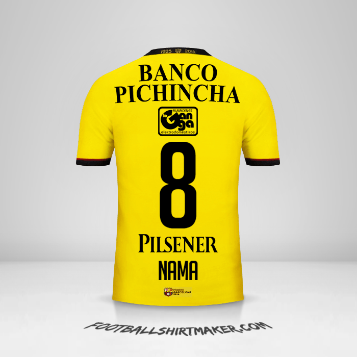 Jersey Barcelona SC 2015 -  nama - 8
