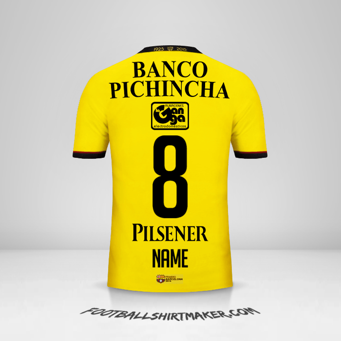 Trikot Barcelona SC 2015 -  name - 8