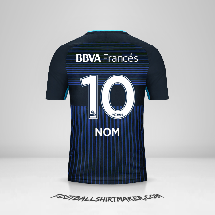 Maillot Boca Juniors 2017/18 Troisième -  nom - 10