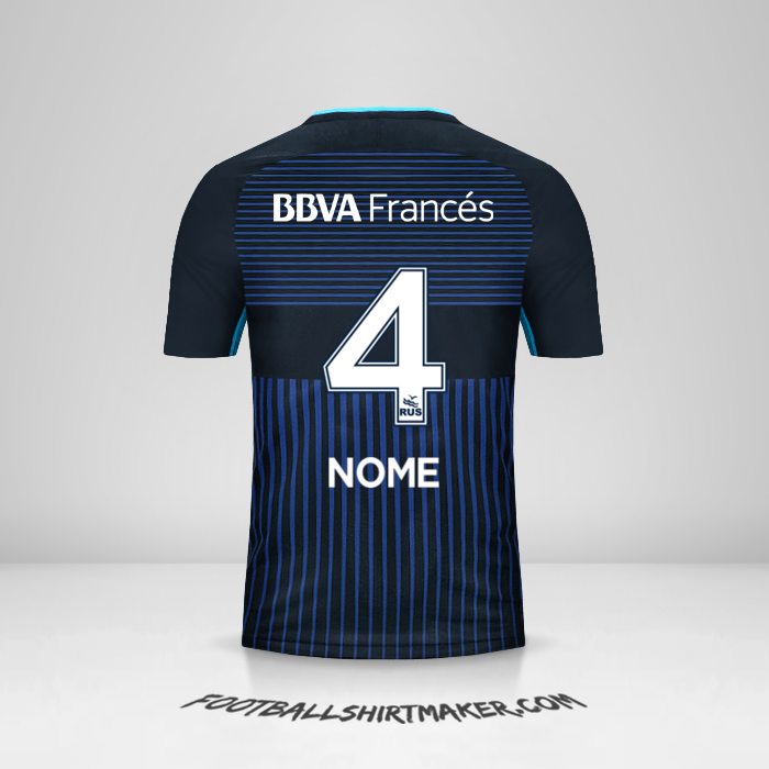 Camisola Boca Juniors 2017/18 Terceira -  nome - 4
