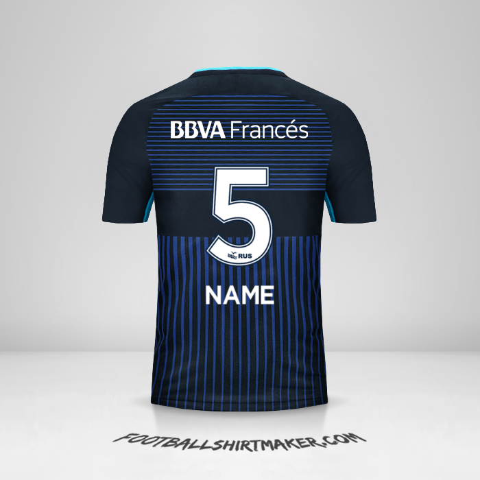 Shirt Boca Juniors 2017/18 Third -  name - 5