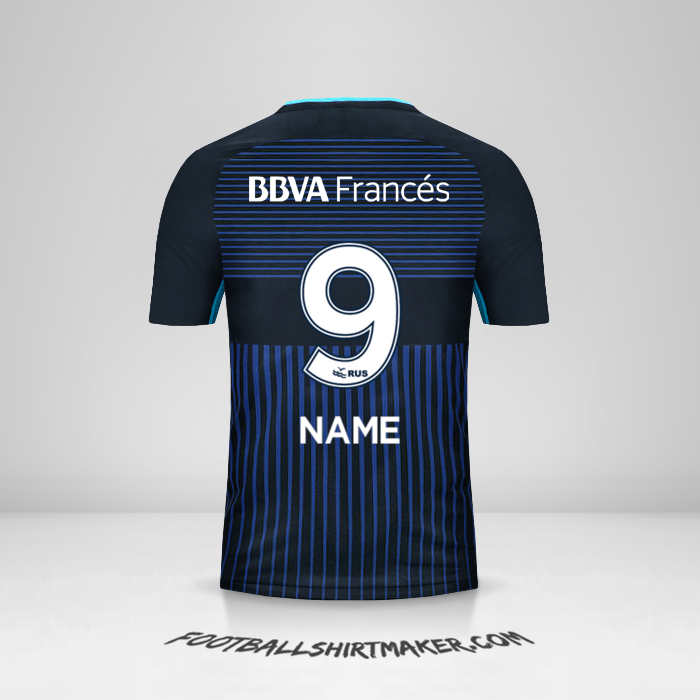 Jersey Boca Juniors 2017/18 Third -  name - 9