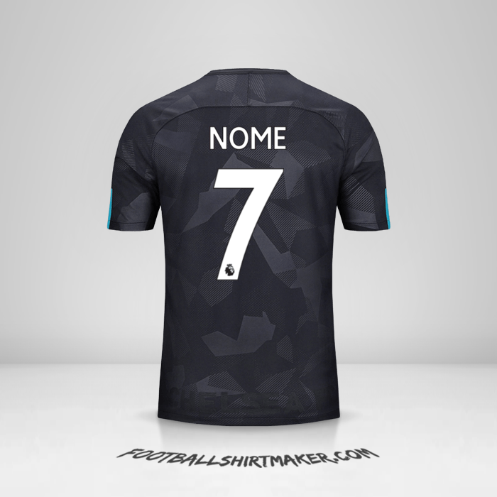 Maglia Chelsea 2017/18 Terza -  nome - 7