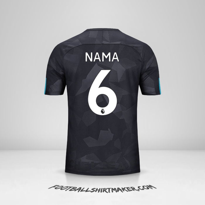 Jersey Chelsea 2017/18 Ketiga -  nama - 6