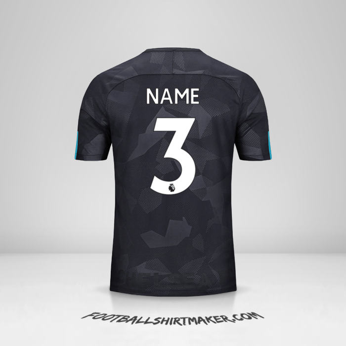 Trikot Chelsea 2017/18 Dritte -  name - 3