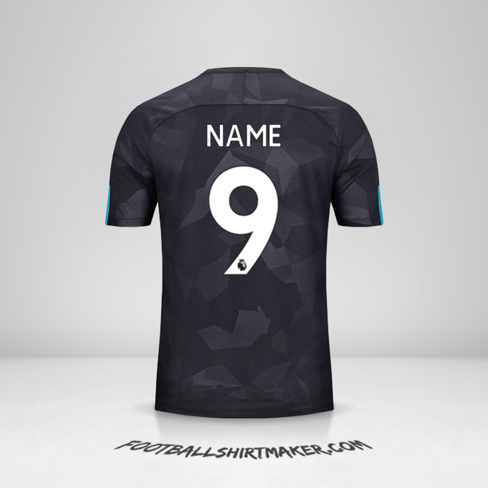 Trikot Chelsea 2017/18 Dritte -  name - 9