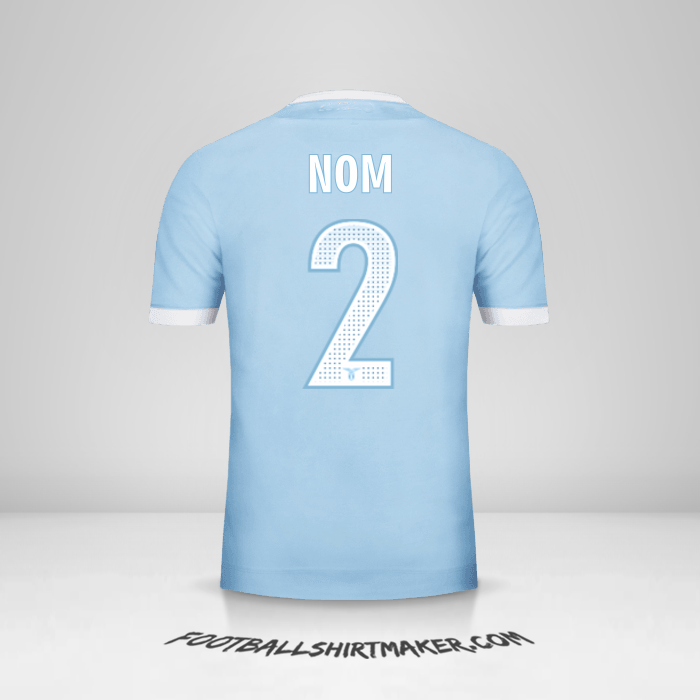 Maillot SS Lazio 2017/18 -  nom - 2