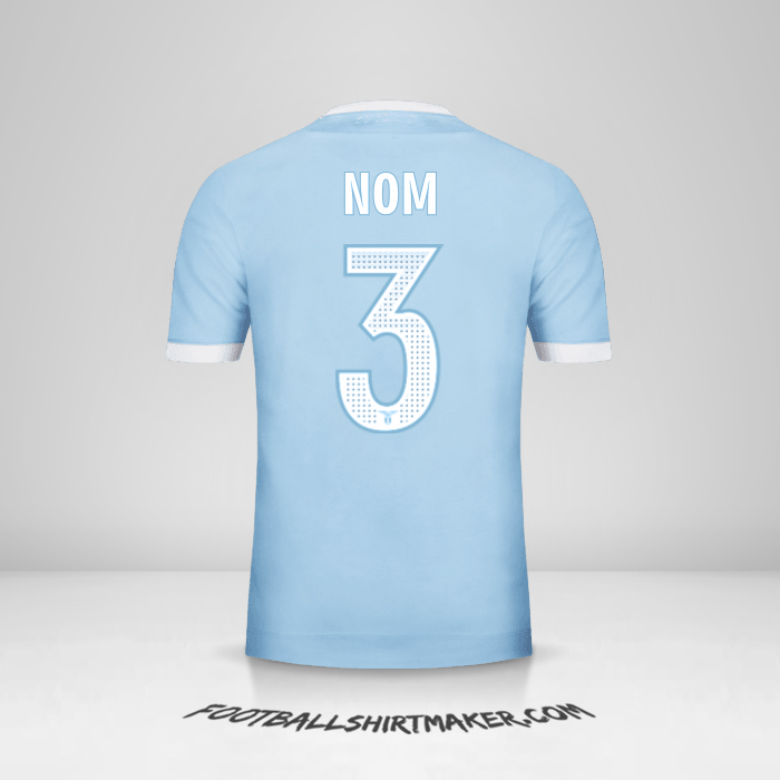 Maillot SS Lazio 2017/18 -  nom - 3