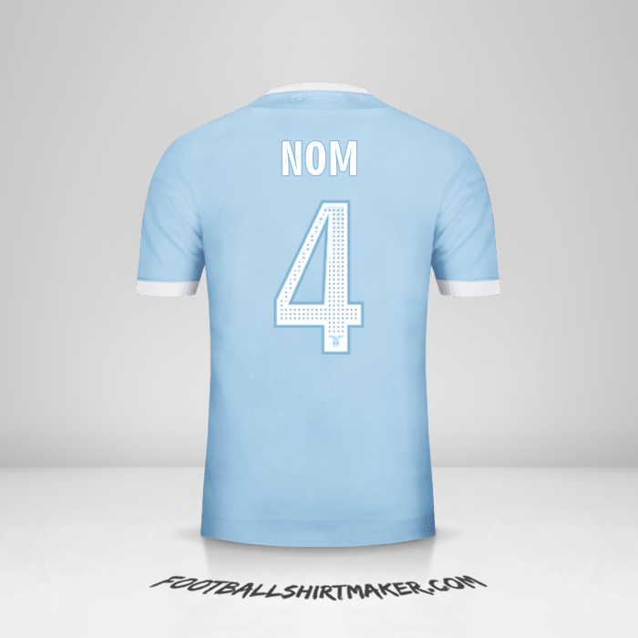 Maillot SS Lazio 2017/18 -  nom - 4