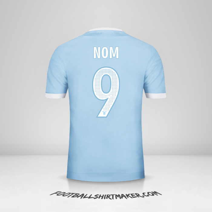 Maillot SS Lazio 2017/18 -  nom - 9