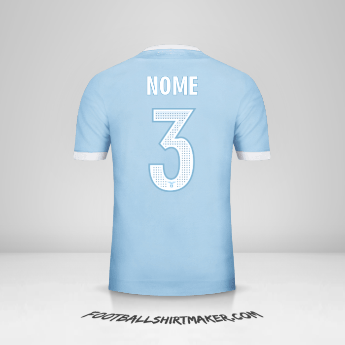 Camisa SS Lazio 2017/18 -  nome - 3