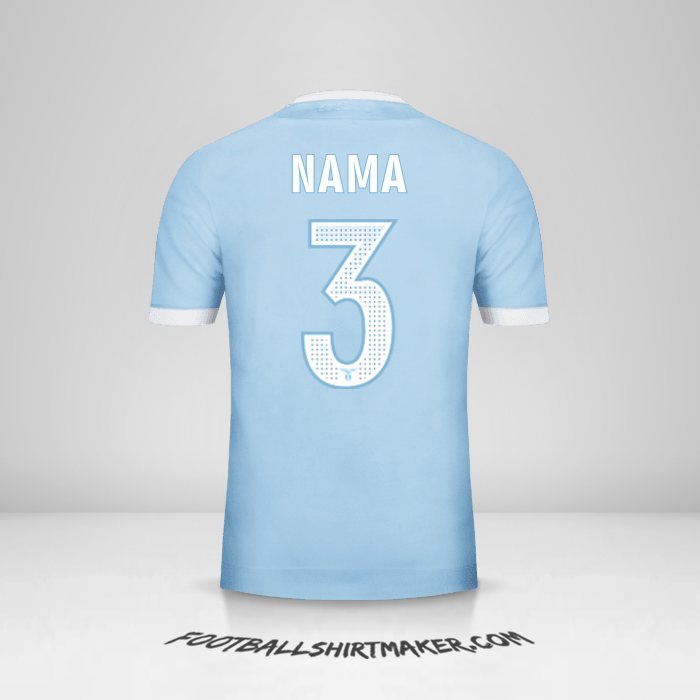 Jersey SS Lazio 2017/18 -  nama - 3
