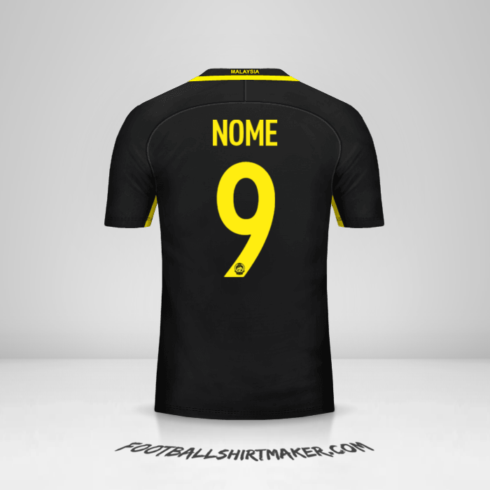 Maglia Malesia 2016/17 -  nome - 9
