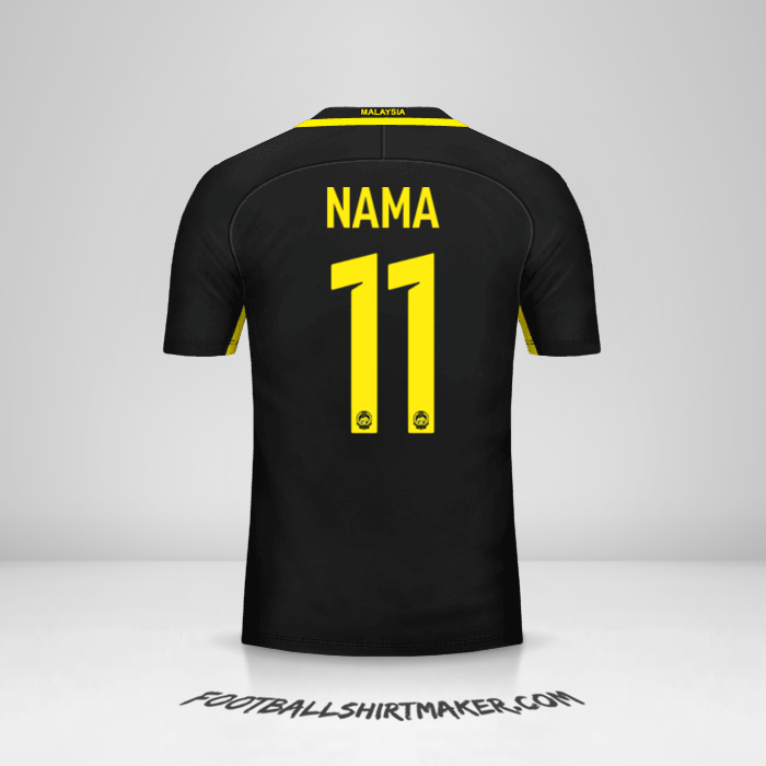 Jersey Malaysia 2016/17 -  nama - 11