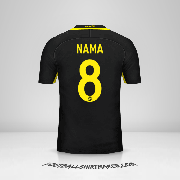 Jersey Malaysia 2016/17 -  nama - 8