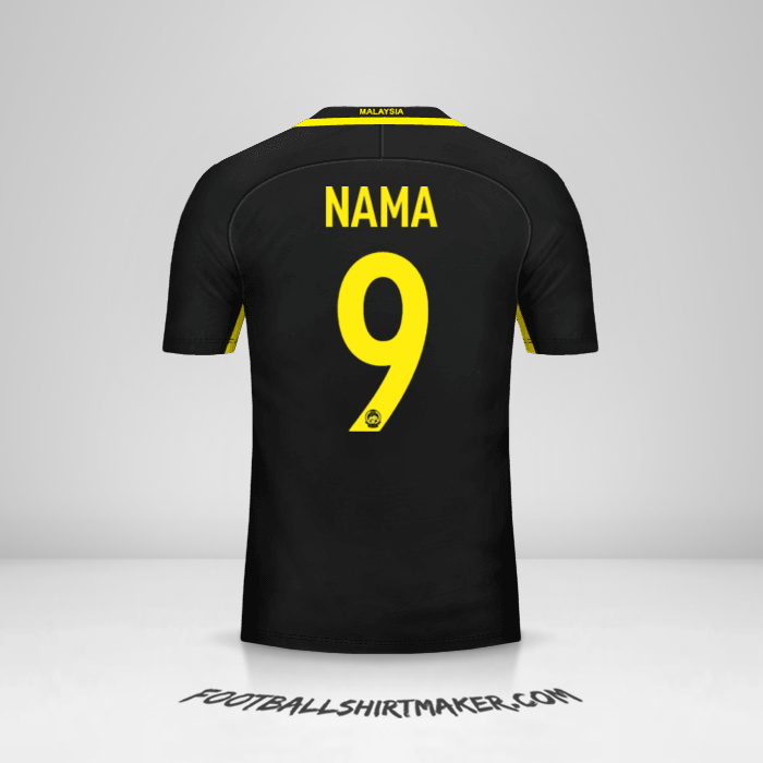 Jersey Malaysia 2016/17 -  nama - 9