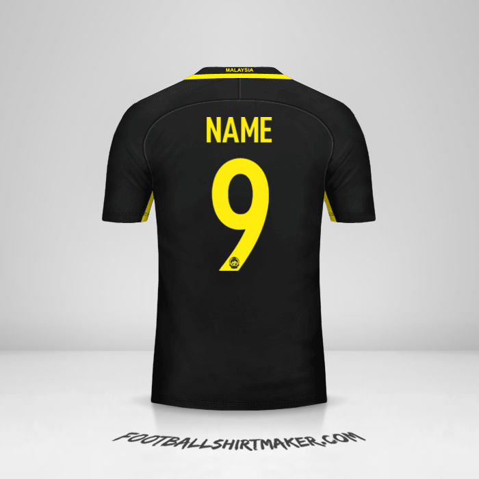 Shirt Malaysia 2016/17 -  name - 9